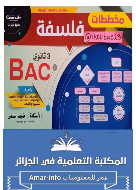 المخططات في الفلسفة 3 ثانوي علمي